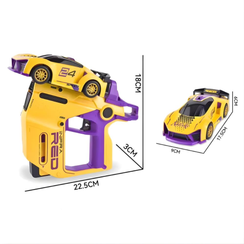 Şarjlı Lazer Silah Araba Yüksek Kalite Çocuk Ebeveyn Çocuk Etkileşimli 3-in-1 Savaş Oyunu Elektrikli RC Araba