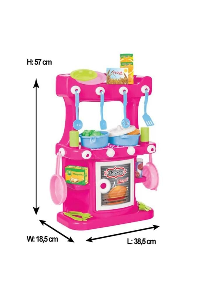 Hamarat Mutfak Seti Pembe