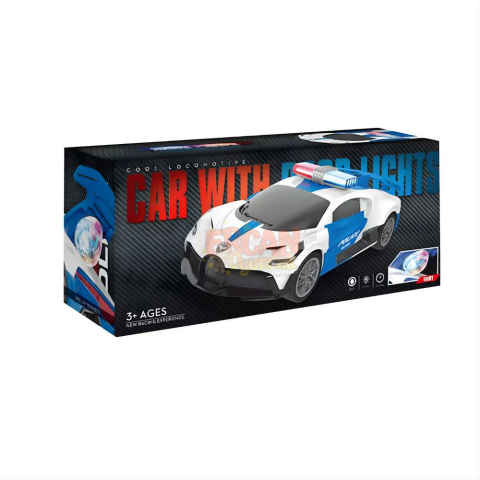 SH Pilli Işıklı Bugatti Polis Arabası