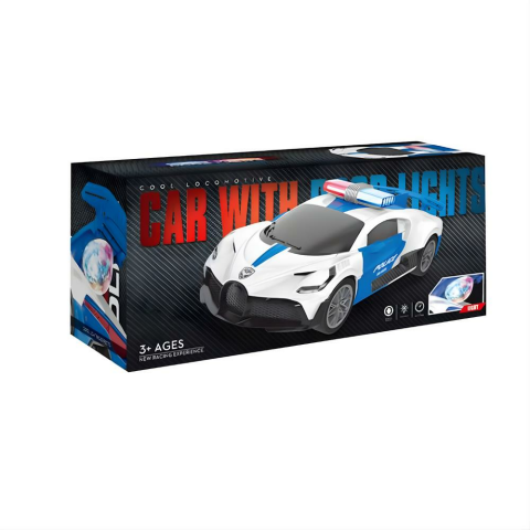 SH Pilli Işıklı Bugatti Polis Arabası