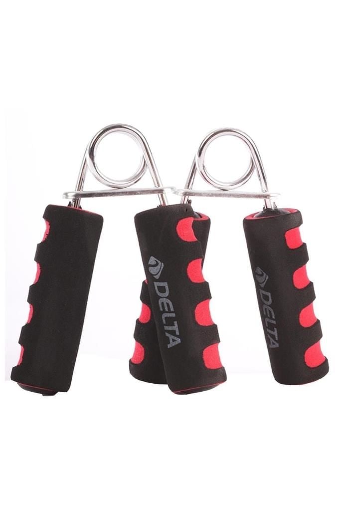 Sünger Tutamaçlı İki Adet Deluxe El Yayı - Kırmızı & Siyah