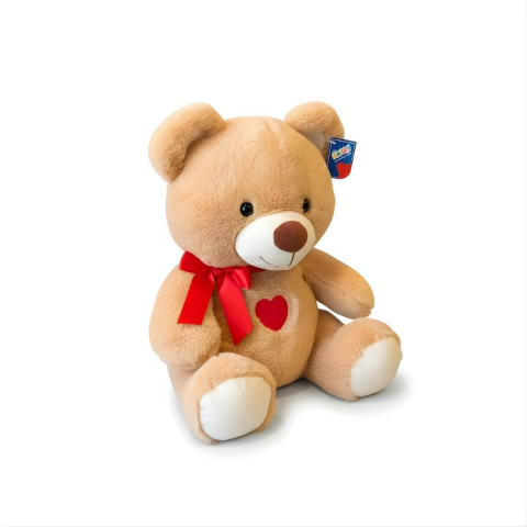 35 Cm Kalp Nakışlı Ayı