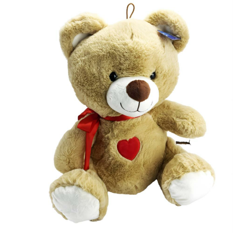 35 Cm Kalp Nakışlı Ayı