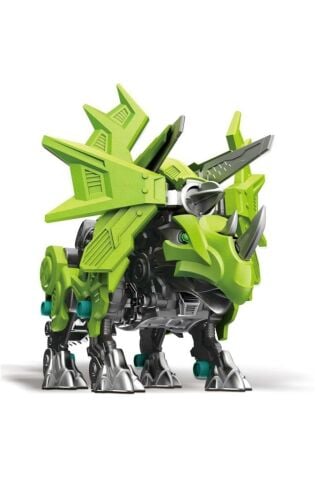 Dinozor Triceptor Pilli Mekanik Yürüyen Sök Tak Dinazor Triceptor