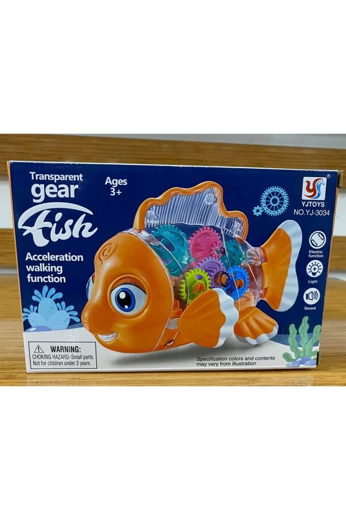 Canali Pilli Sesli Çarp Dön Balık YJ-3034