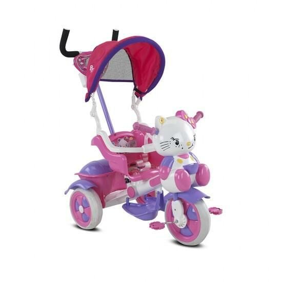 KETTY ÜÇ TEKER BİSİKLET (PEMBE/LİLA/BEYAZ)