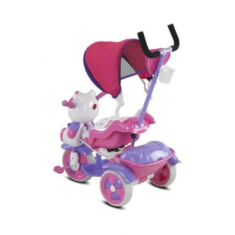 Ketty Üç Teker Bisiklet (PEMBE/LİLA/BEYAZ)