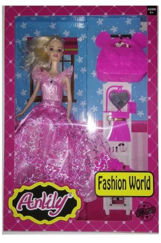 Anlily Çantalı Aynalı Bebek