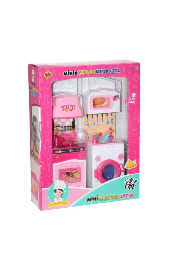 Minik Şefler Mutfakta-fırın Ve Çamaşır Makinesi 2'li