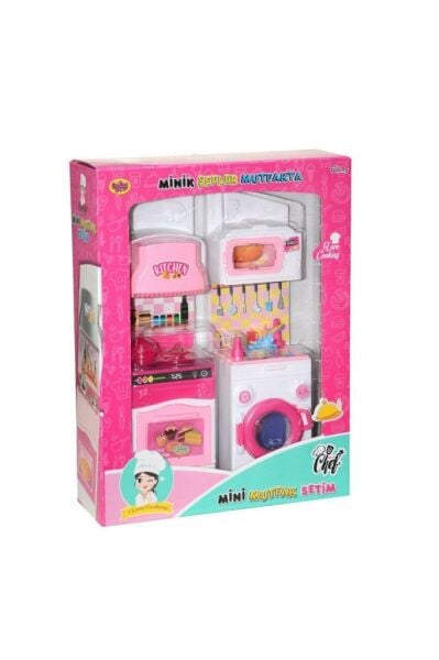 Minik Şefler Mutfakta-fırın Ve Çamaşır Makinesi 2'li