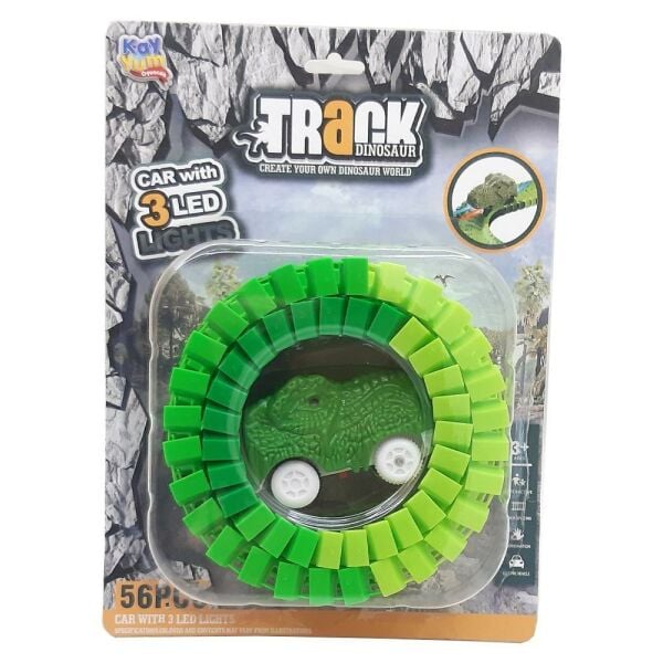 Dino Tracks Yol Seti 56 Parça 8043