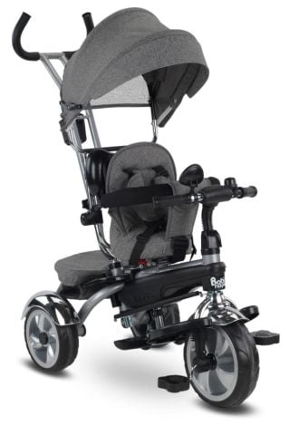 BabyHope Star Üç Teker Bisiklet Gri