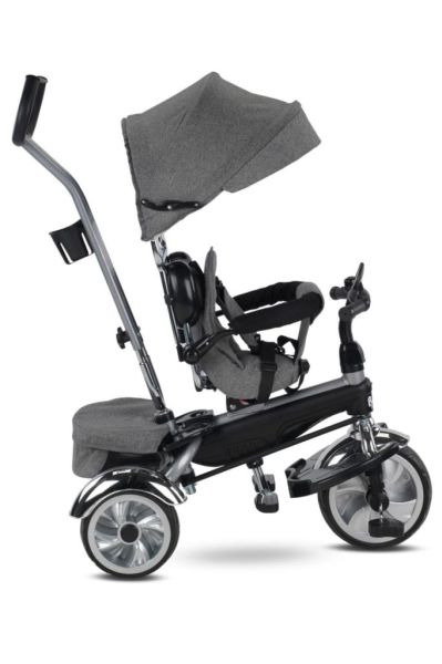 BabyHope Star Üç Teker Bisiklet Gri