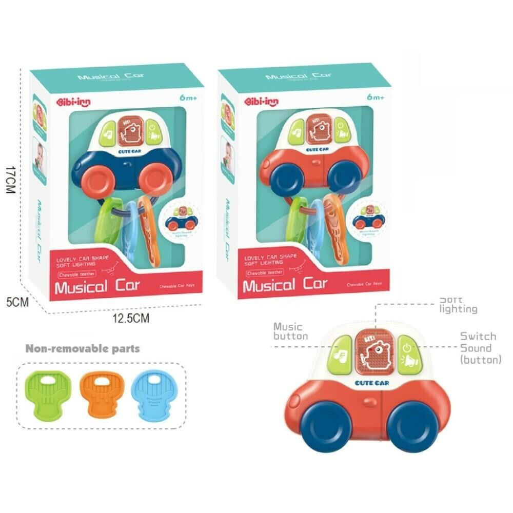 Kutulu Işıklı Müzikli Arabalı