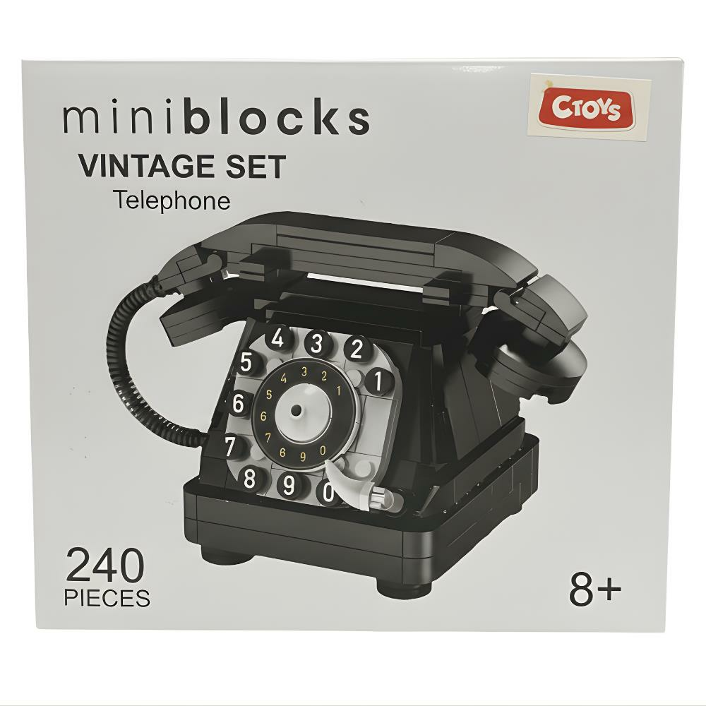 Çevirmeli Telefon Yapı Blokları 240 Parça