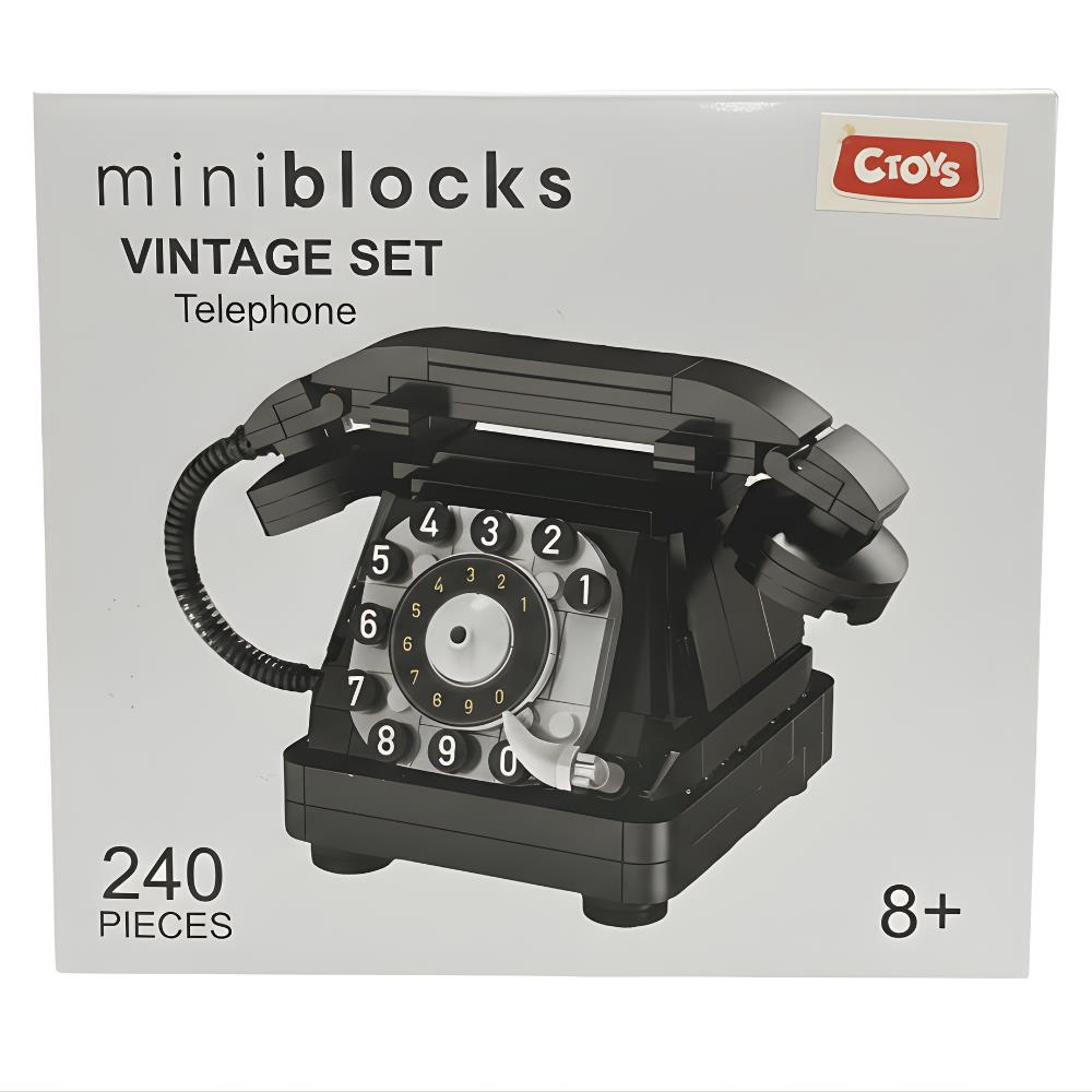 Çevirmeli Telefon Yapı Blokları 240 Parça