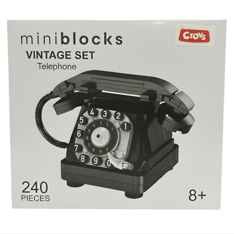 Çevirmeli Telefon Yapı Blokları 240 Parça