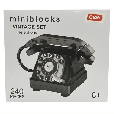 Çevirmeli Telefon Yapı Blokları 240 Parça