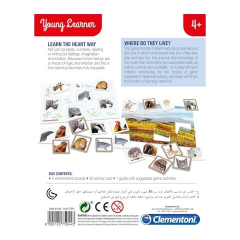 Clementoni Education Young Learner Nerede Yaşarlar