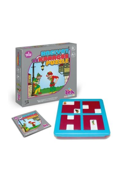 Hacivat Ve Karagöz Puzzle Zeka Ve Akıl Oyunu 3+ Yaş 1+ Oyuncu