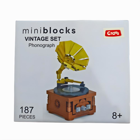 Gramafon Yapı Blokları 187 Parça Lego