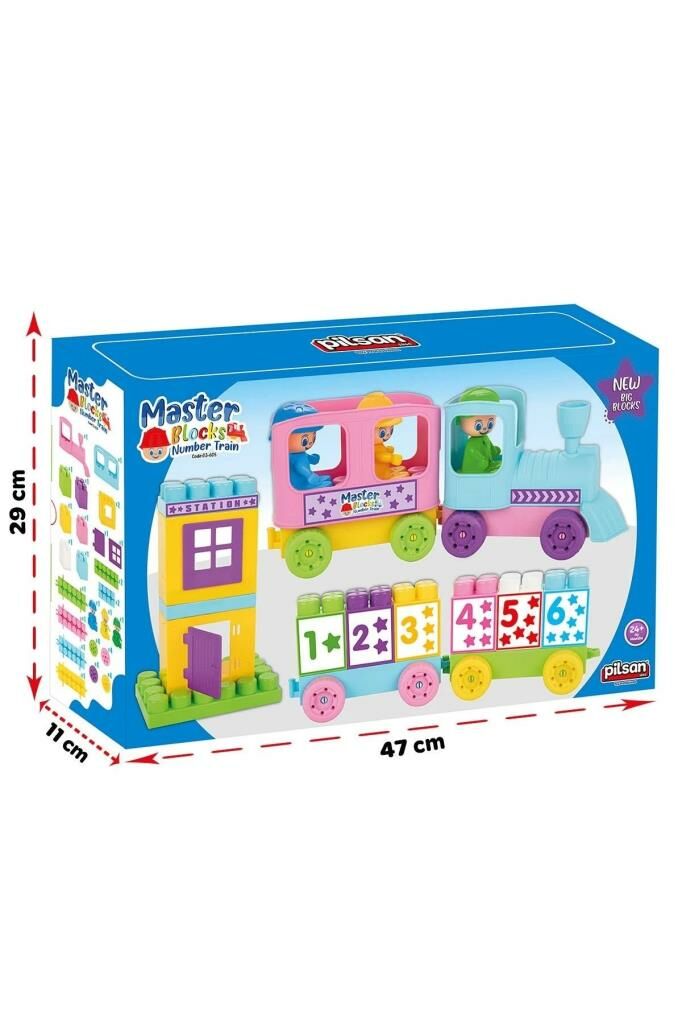 Master Bloklar Rakam Treni