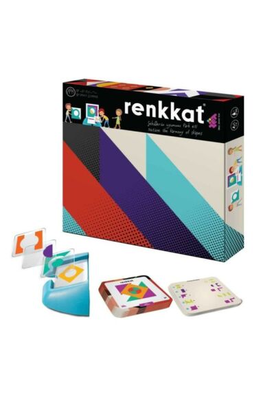 Renkkat (TEKLİ) Zeka Ve Akıl Oyunu 4 Yaş 1 Oyuncu