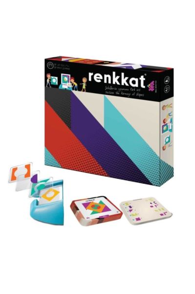 Renkkat (TEKLİ) Zeka Ve Akıl Oyunu 4 Yaş 1 Oyuncu