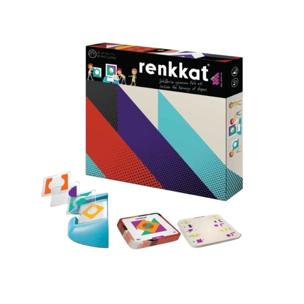 Renkkat (TEKLİ) Zeka Ve Akıl Oyunu 4 Yaş 1 Oyuncu