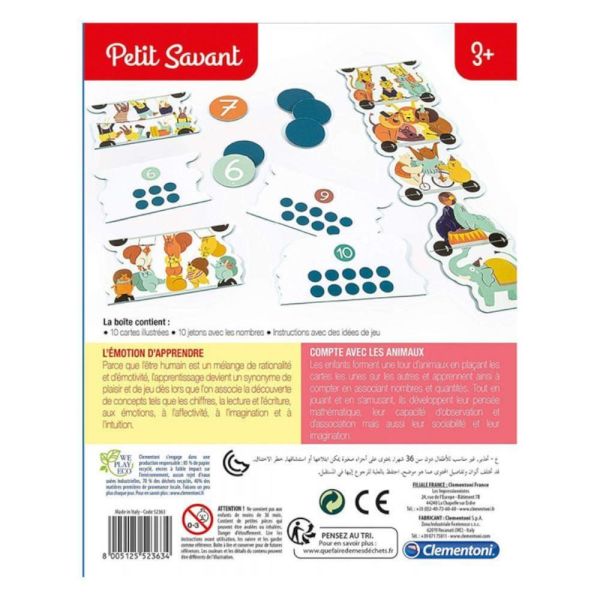 Clementoni Young Learner Sayılar Ve Hayvanlar 75048TR