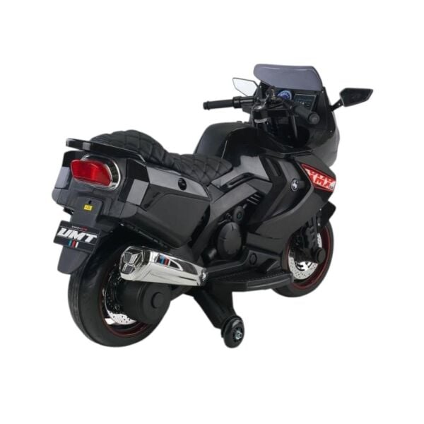 BabyHope Motosiklet Akülü Motor 12 Volt Siyah Babyhope 438A XMX-316 Ledli