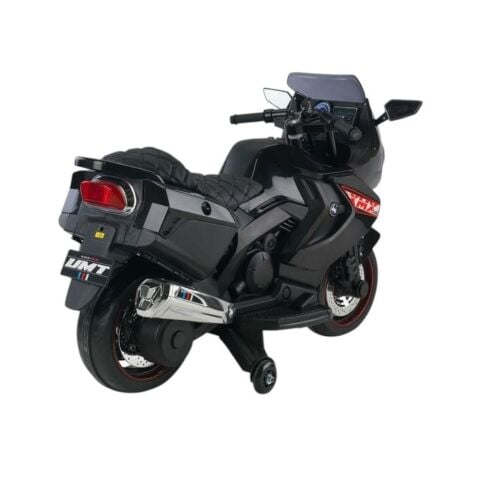 BabyHope Motosiklet Akülü Motor 12 Volt Siyah Babyhope 438A XMX-316 Ledli