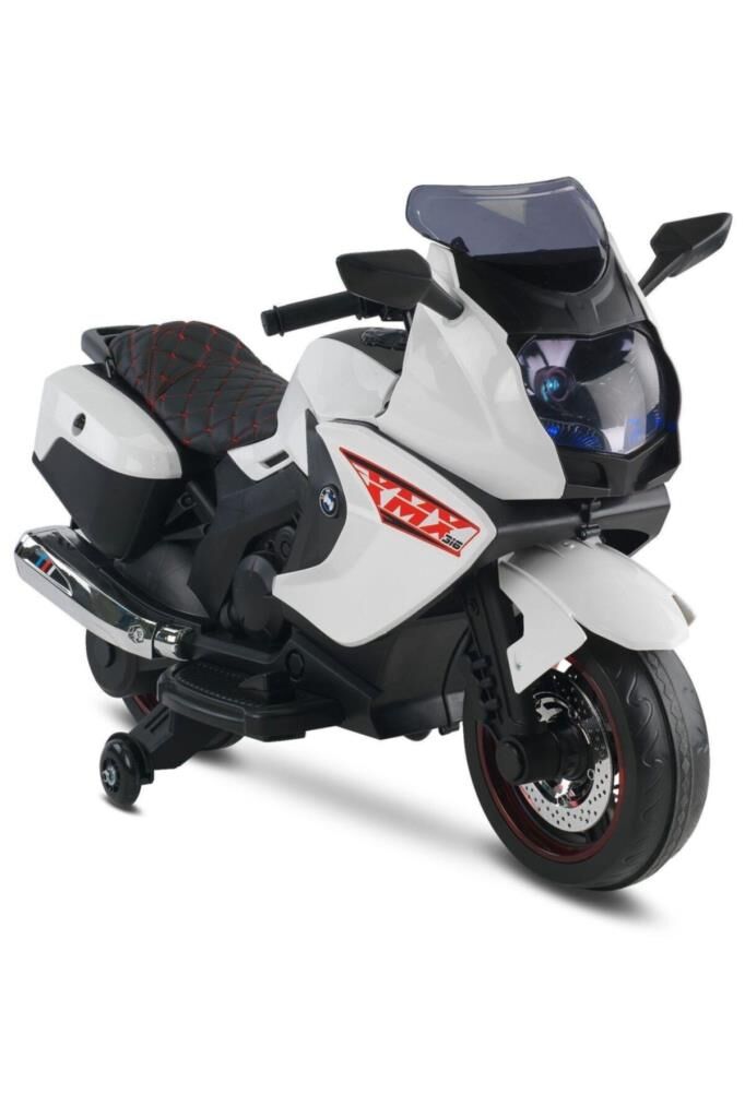 BabyHope 438a Xmx-316 Ledli Akülü Motor 12 Volt Beyaz