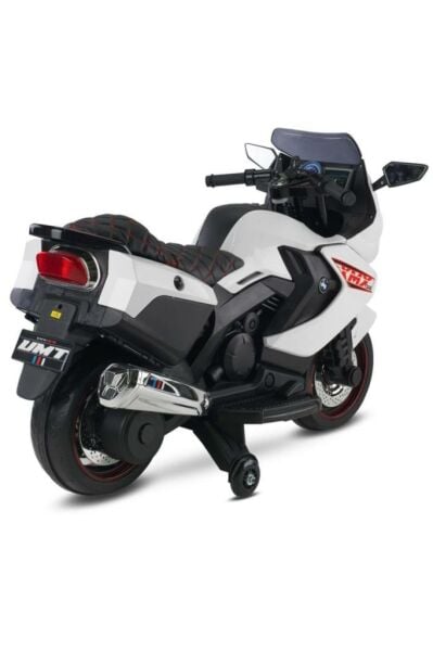 BabyHope 438a Xmx-316 Ledli Akülü Motor 12 Volt Beyaz