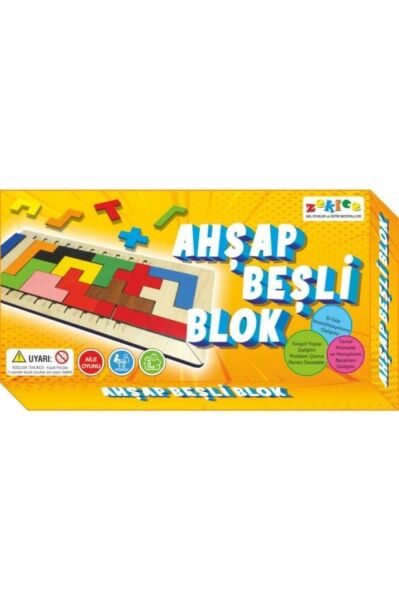 Beşli Penta Blok Katamino Akıl Ve Zeka Oyunu