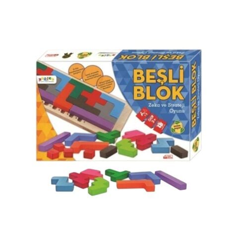 Beşli Penta Blok Katamino Akıl Ve Zeka Oyunu