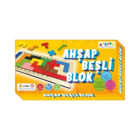 Beşli Penta Blok Katamino Akıl Ve Zeka Oyunu