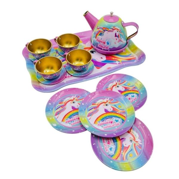 Metal Çay Seti DMN966-D34