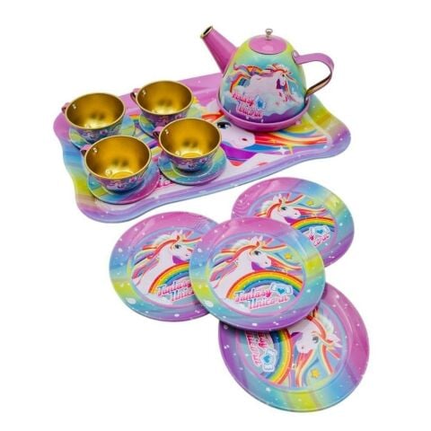 Metal Çay Seti DMN966-D34