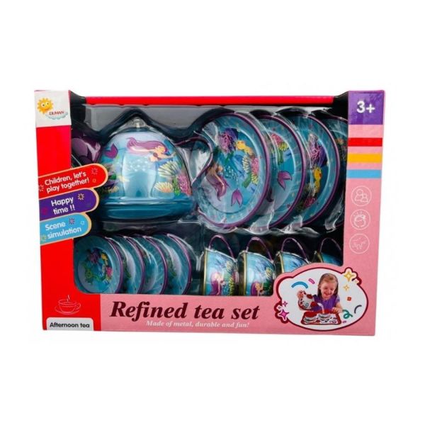 Metal Çay Seti DMN966-D34