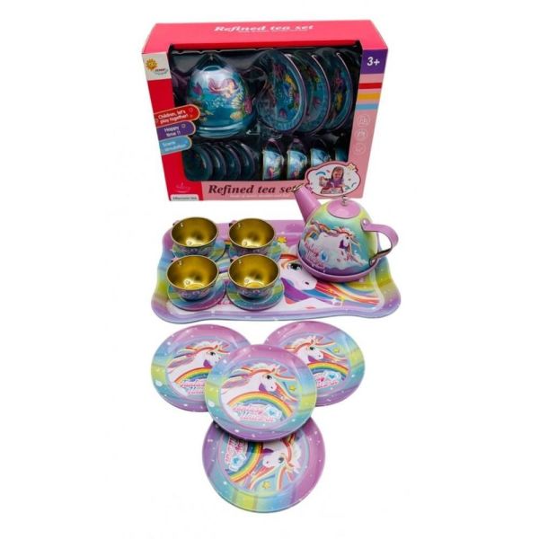 Metal Çay Seti DMN966-D34