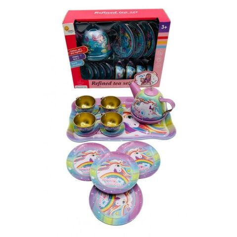 Metal Çay Seti DMN966-D34