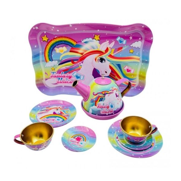 Metal Çay Seti DMN966-D34