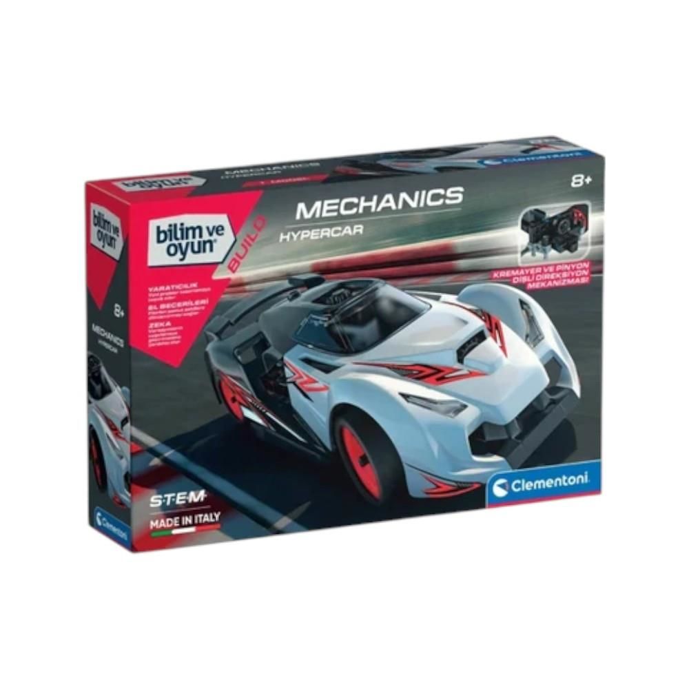Clementoni 75057TR Mekanik Laboratuvarı - Supercar +8 Yaş