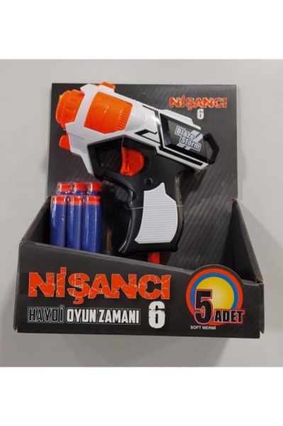 Nişancı 6 Tek Sünger Atan Tabanca