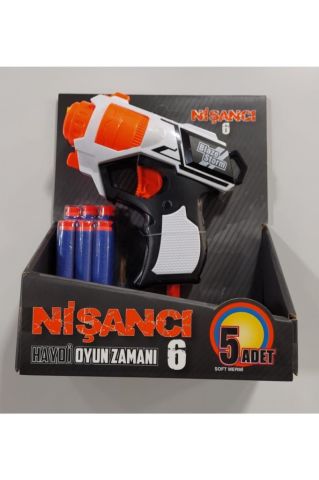 Nişancı 6 Tek Sünger Atan Tabanca