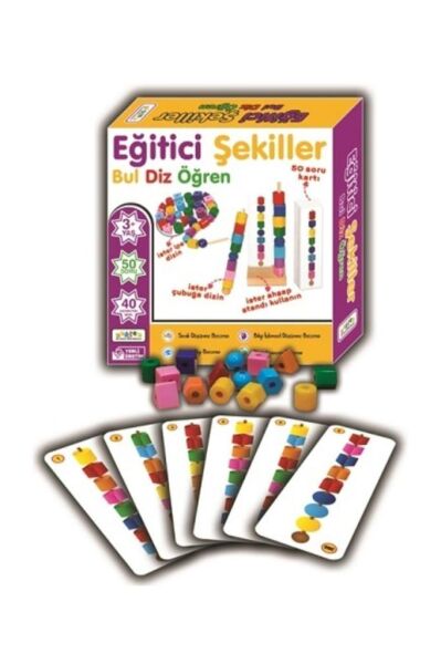 Bak Diz Boz Oyunu Eğitici Şekiller