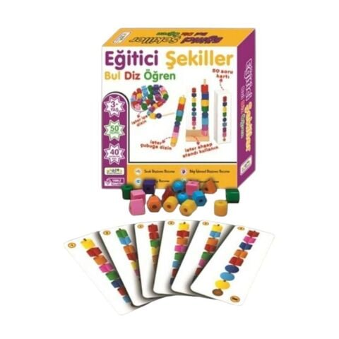 Bak Diz Boz Oyunu Eğitici Şekiller