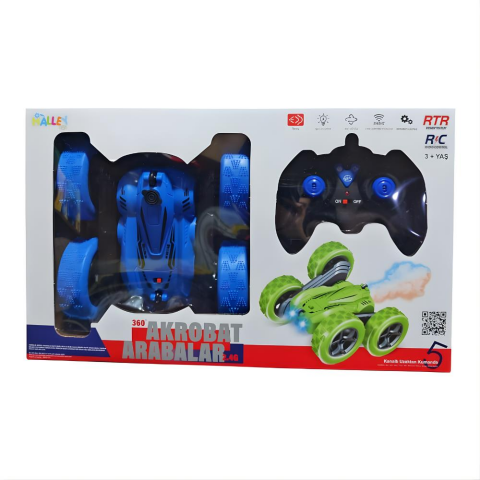 SH 2.4Ghz Uzaktan Kumandalı 16 Cm 4x4 360 Derece Dönebilen Akrobat Araba
