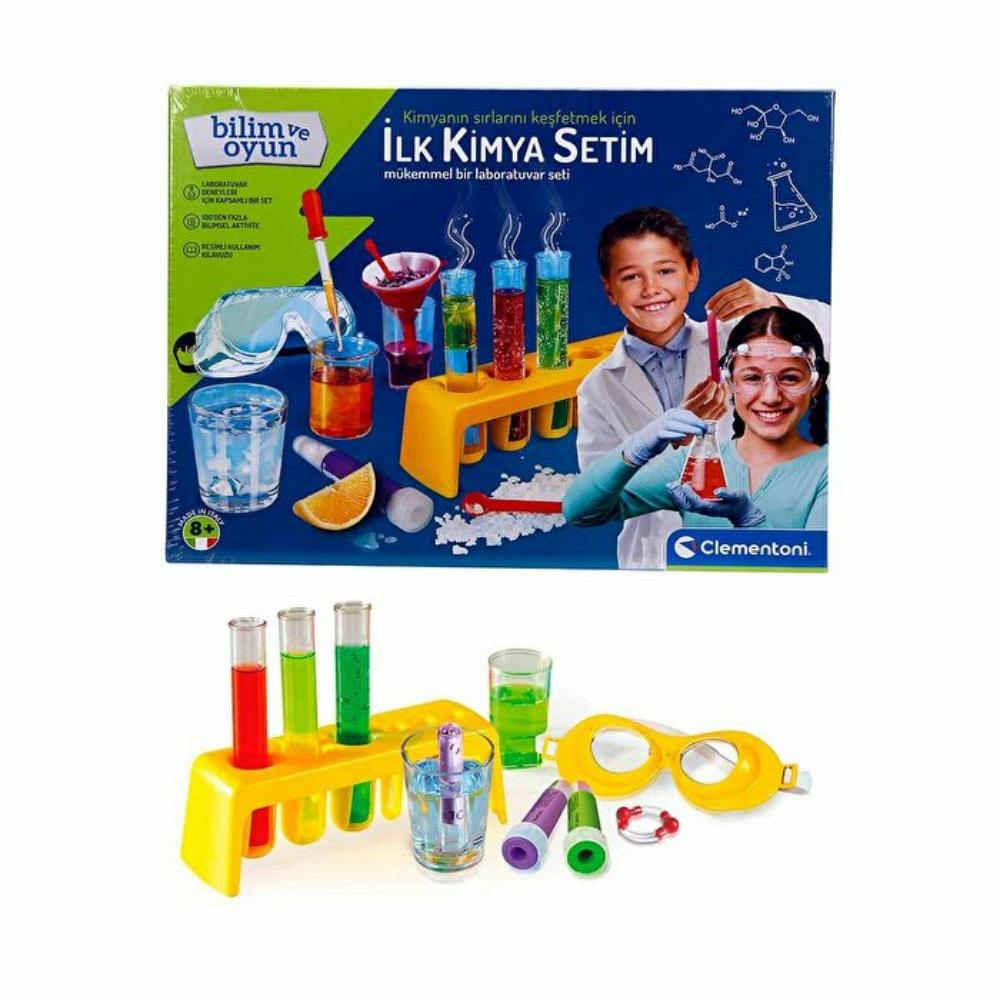 Clementoni İlk Kimya Deney Seti 8 Yaş